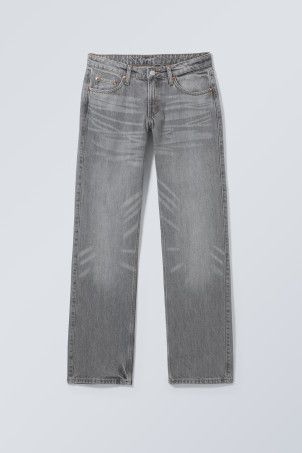 Arrow lage jeans met rechte pijpen | H&M (DE, AT, CH, NL, FI)
