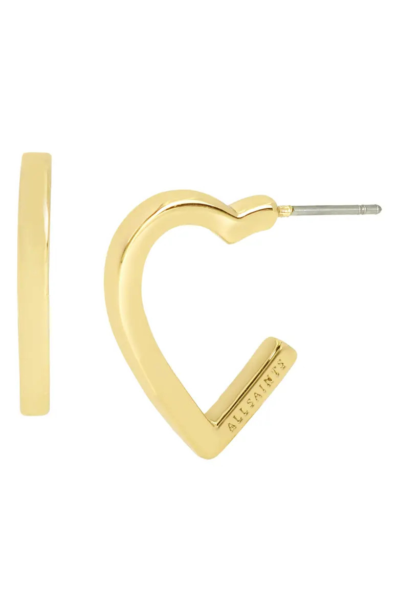 Medium Heart Hoop Earrings | Nordstrom