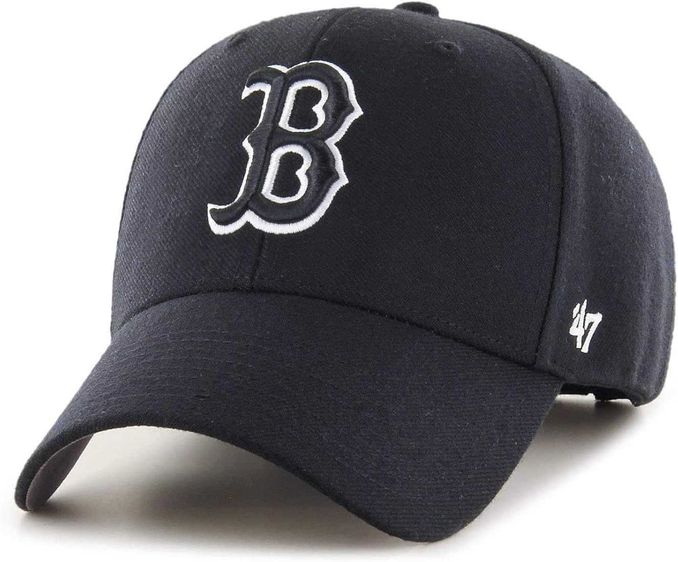 '47 MLB Black White MVP Adjustable Hat, Adult One Size Fits All | Amazon (US)
