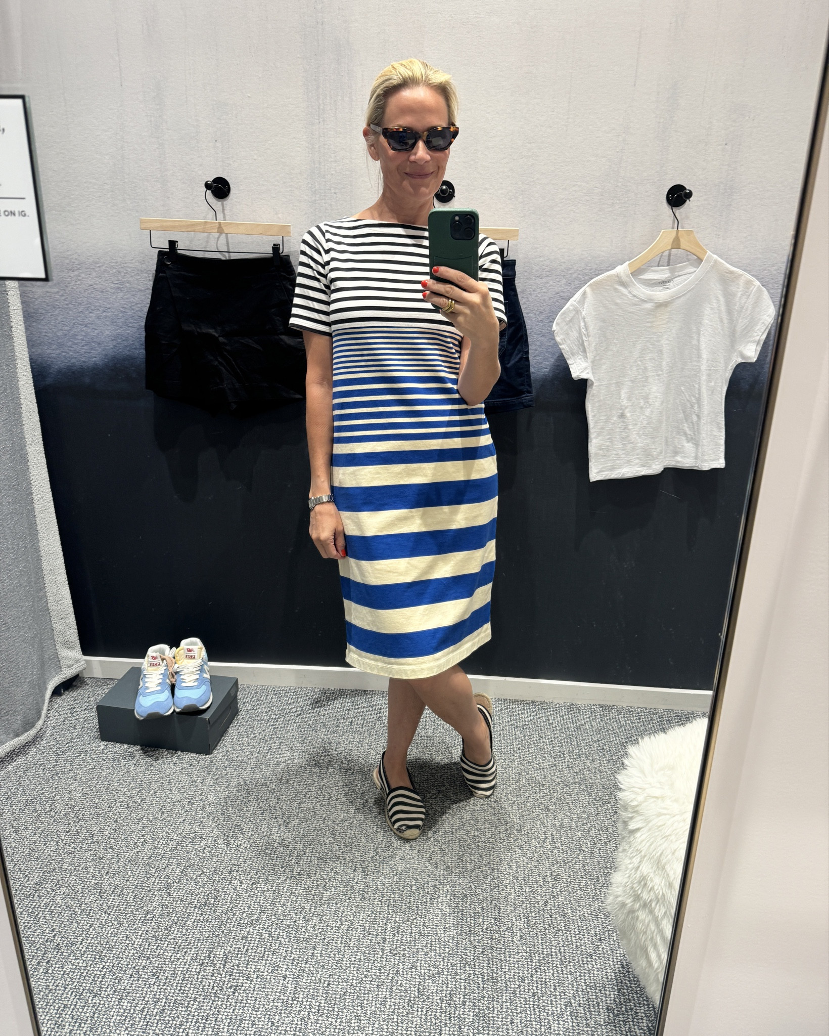 Help!! I am Addicted to stripes. This fabulous Marni ‘Breton’ style T shirt dress was found by a friend who was routing through the rails at a fab thrift store in Georgetown for $14. I have updated my Ode to stripe collection today with some new finds including these fab striped espadrilles from the new ‘made in Spain’ collection at j. crew (now on sale for under $100)! 

#LTKOver40 #LTKSummerSales #LTKFindsUnder100