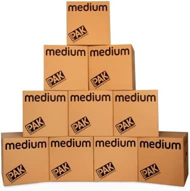 StorePAK Medium Storage Boxes - Archive Cardboard Boxes with Handles, 64 litres - 100% Recyclable -  | Amazon (UK)