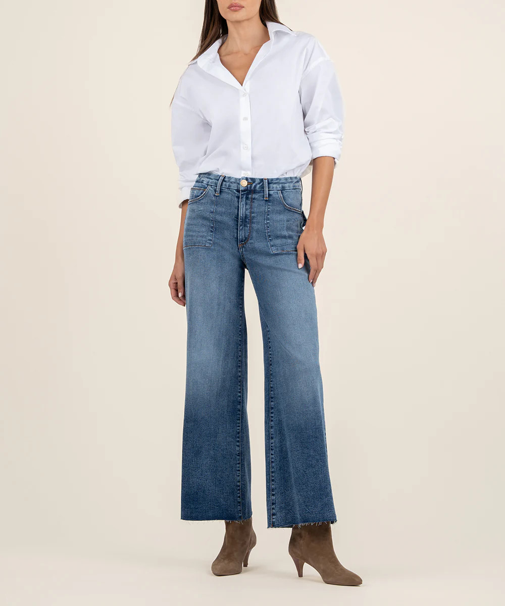 Meg High Rise Wide Leg, Exclusive - Kut from the Kloth | Kut From Kloth