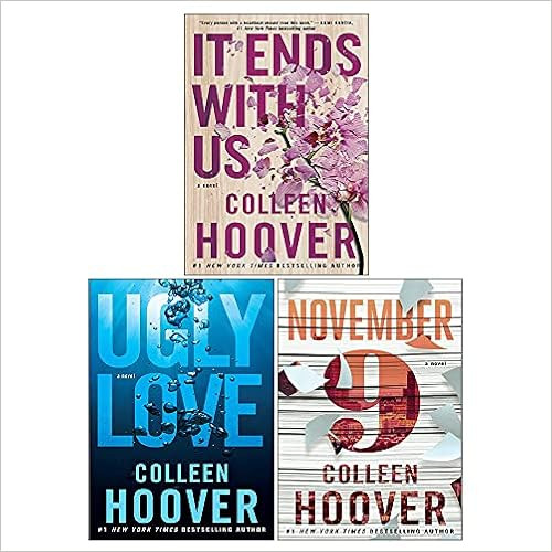 Colleen Hoover 3 Books Collection Set (November 9, Ugly Love, It Ends with Us)    Paperback – J... | Amazon (US)