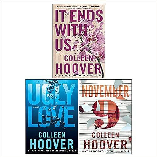 Colleen Hoover 3 Books Collection Set (November 9, Ugly Love, It Ends with Us)    Paperback – J... | Amazon (US)