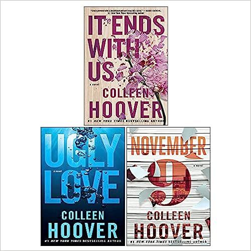 Colleen Hoover 3 Books Collection Set (November 9, Ugly Love, It Ends with Us) | Amazon (US)