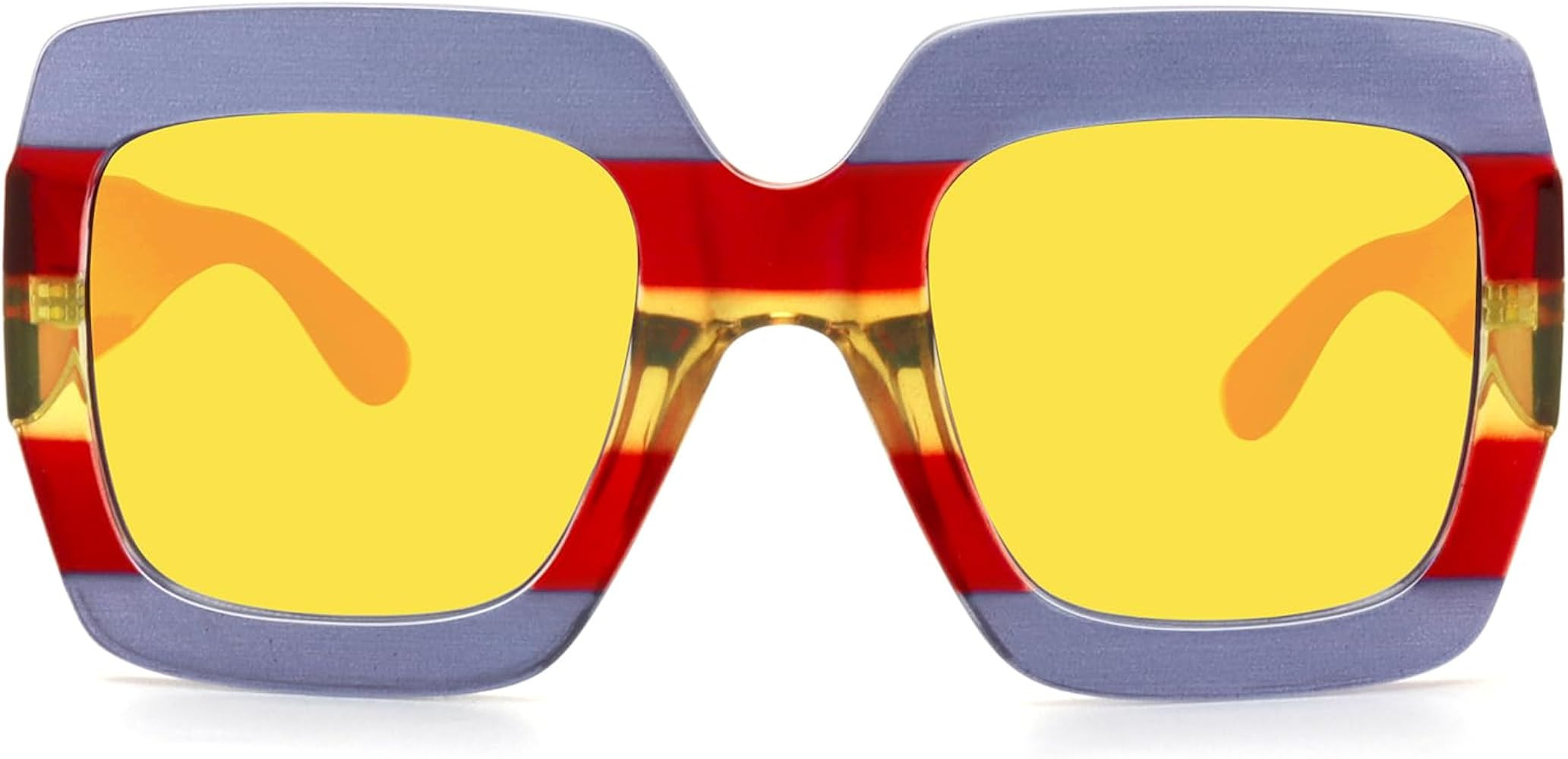 STORYCOAST Oversized Square Sunglasses Womens Retro Shades Luxury Big Sun Glasses UV400 Protectio... | Amazon (US)