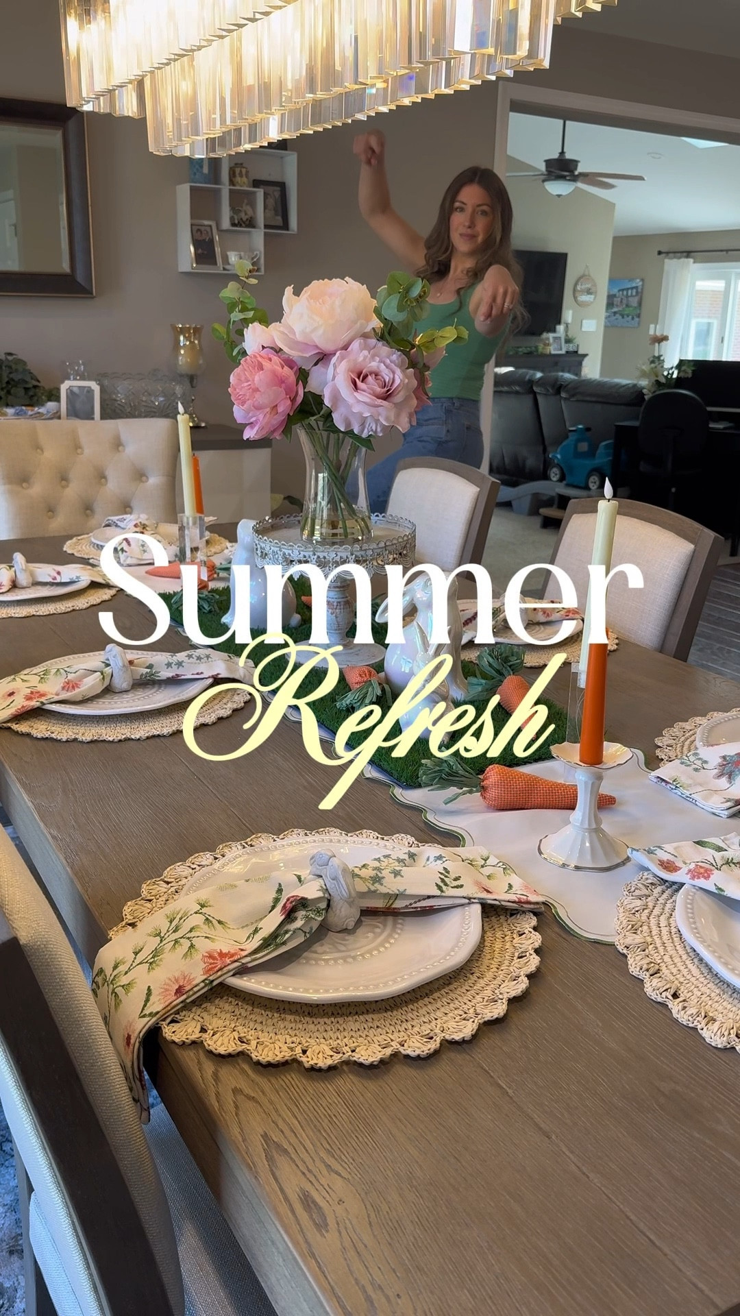 Bringing a little sunshine to the table 🍋💙
There’s just something about lemons and blue that makes everything feel fresh, bright, and ready for summer. 
🍋🫐
▫️
▫️
▫️
summer tablescape ideas, lemon tablescape, blue and yellow decor, summer table decor, citrus themed table, lemon kitchen decor, summer hosting ideas, tablescape inspiration, fresh summer decor, outdoor table setting, lemon centerpiece ideas, blue kitchen aesthetic, summer entertaining, seasonal home decor, bright summer table #tablescapestyling #summerdecor #kitchendecor #homedecorating #tablesettingideas 