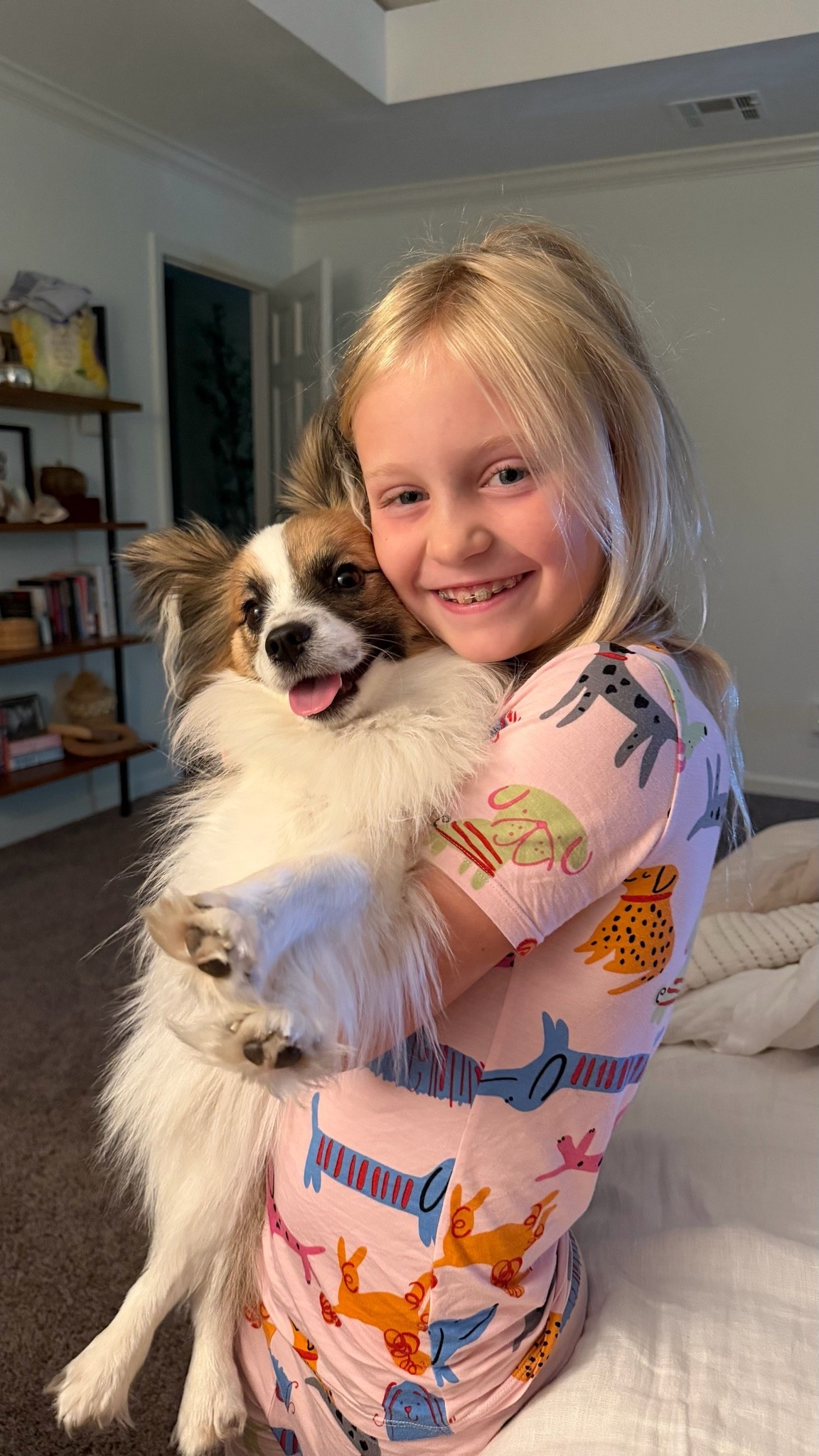 Puppy love

#LTKmomlife #LTKKids #LTKootd