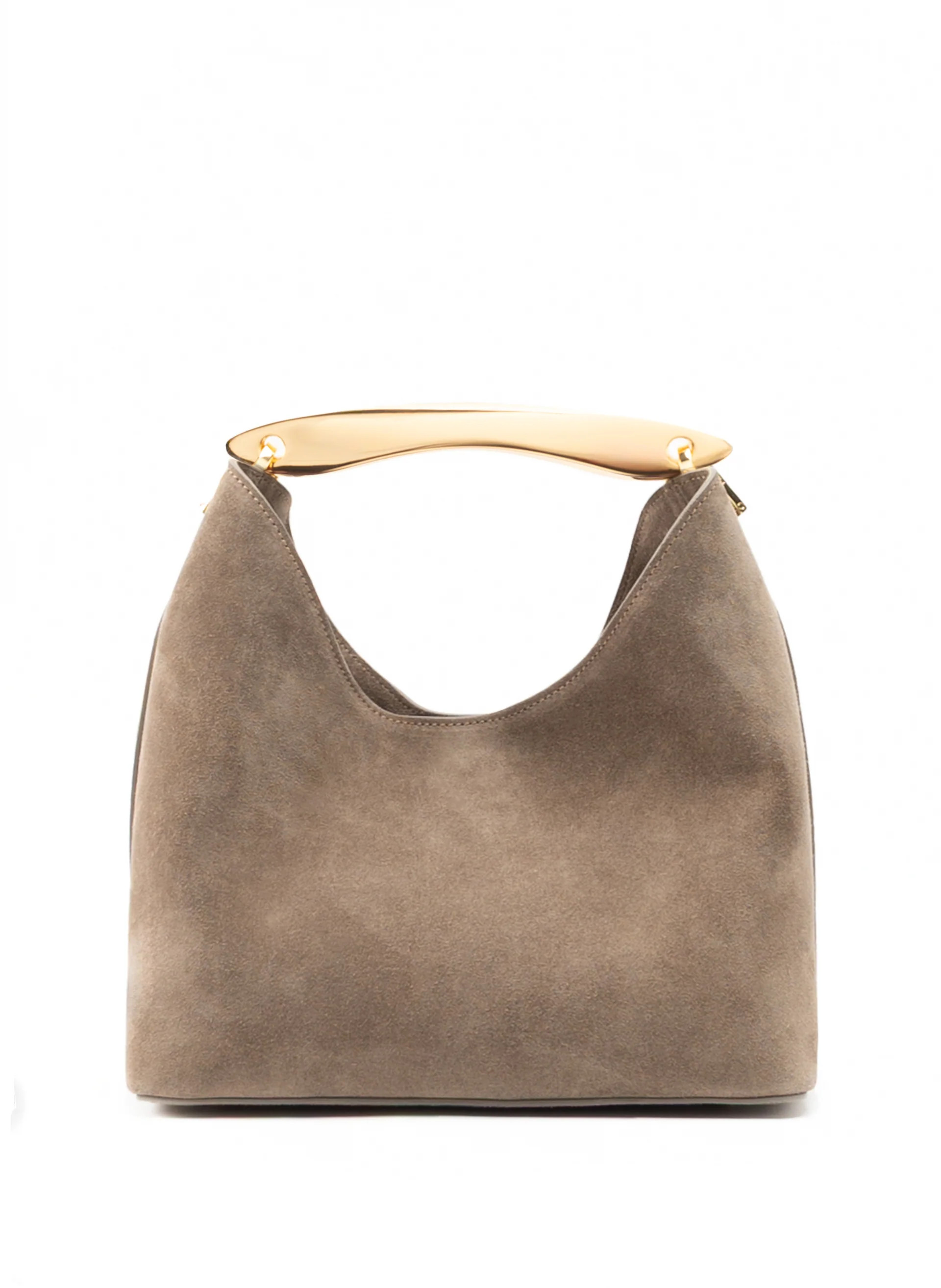 Boomerang Suede Taupe | Elleme
