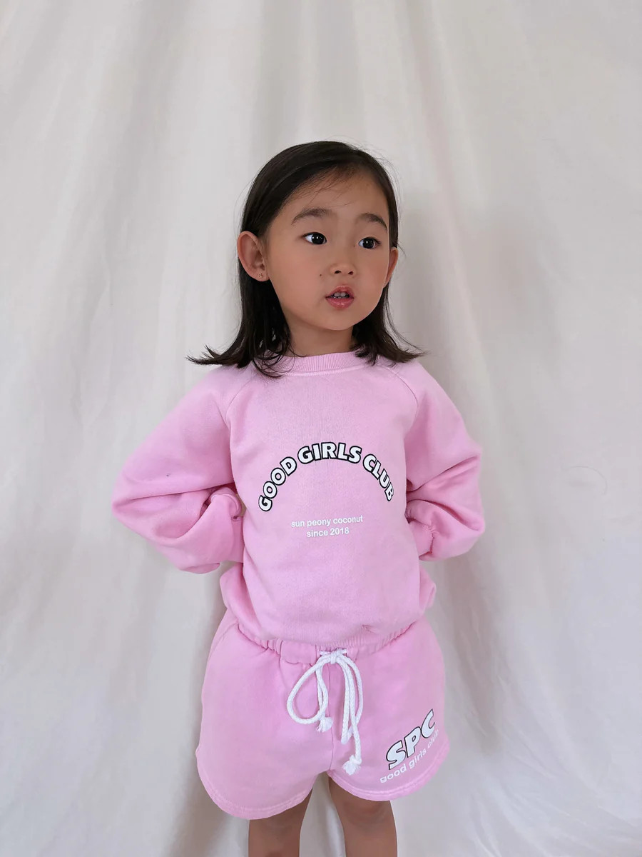 Peach Good Girls Club Short | Sun Peony Coconut