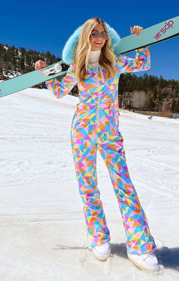 Snow Bunny Ski Suit ~ Triangle Geo | Show Me Your Mumu