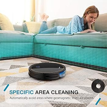 Robot Vacuum, GOOVI by ONSON 2100Pa Upgrade Robotic Vacuum Cleaner with Gyroscope, Self-Charging ... | Amazon (US)