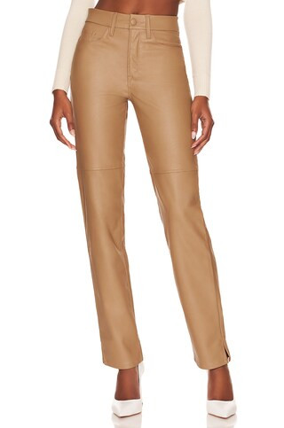 Good American Better Than Leather Good Boy in Warm Caramel003 from Revolve.com | Revolve Clothing (Global)