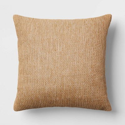 Textural Knit Outdoor Throw Pillow - Threshold™ | Target