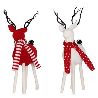 Assorted 18" Red & White Standing Deer by Ashland®, 1pc. | Michaels | Michaels Stores