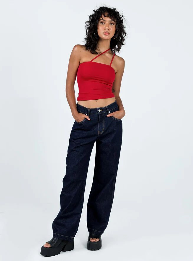 Karana Slouch Jeans Indigo | Princess Polly US