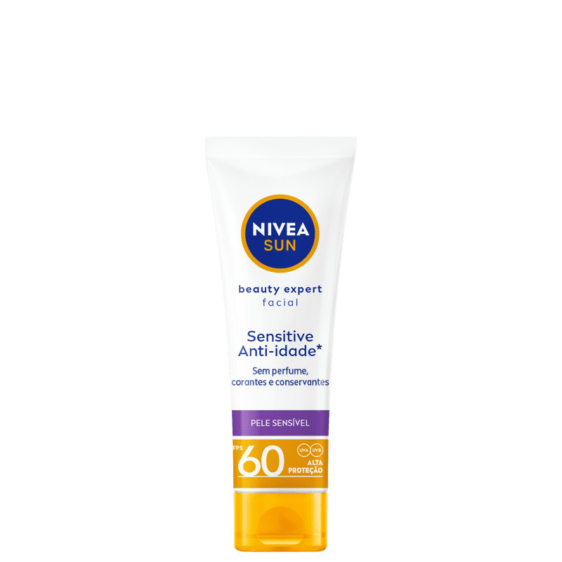 Protetor Solar NIVEA SUN Sensitive FPS 50 | Beleza na Web | Beleza Na Web (BR)