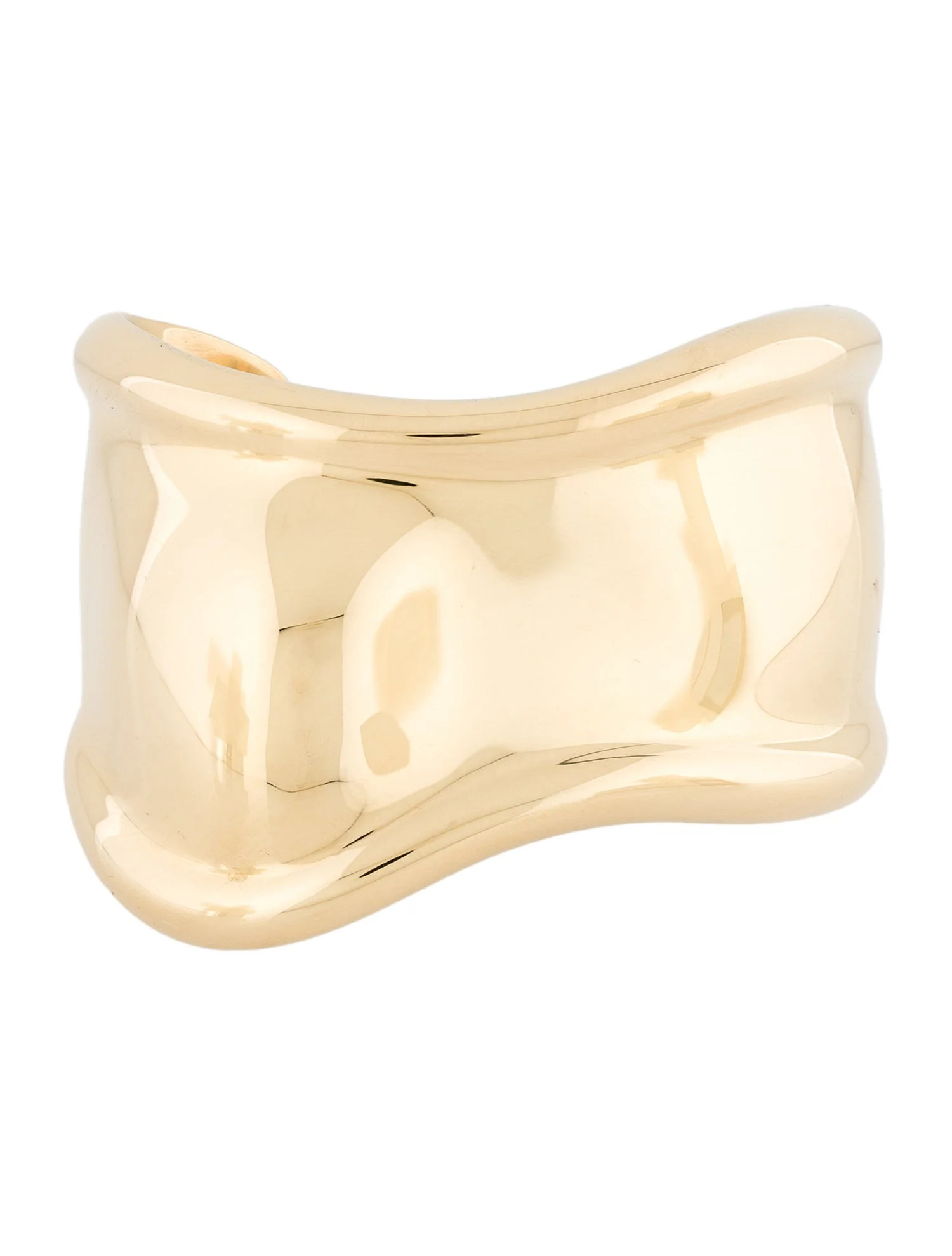 18K Small Bone Cuff | The RealReal