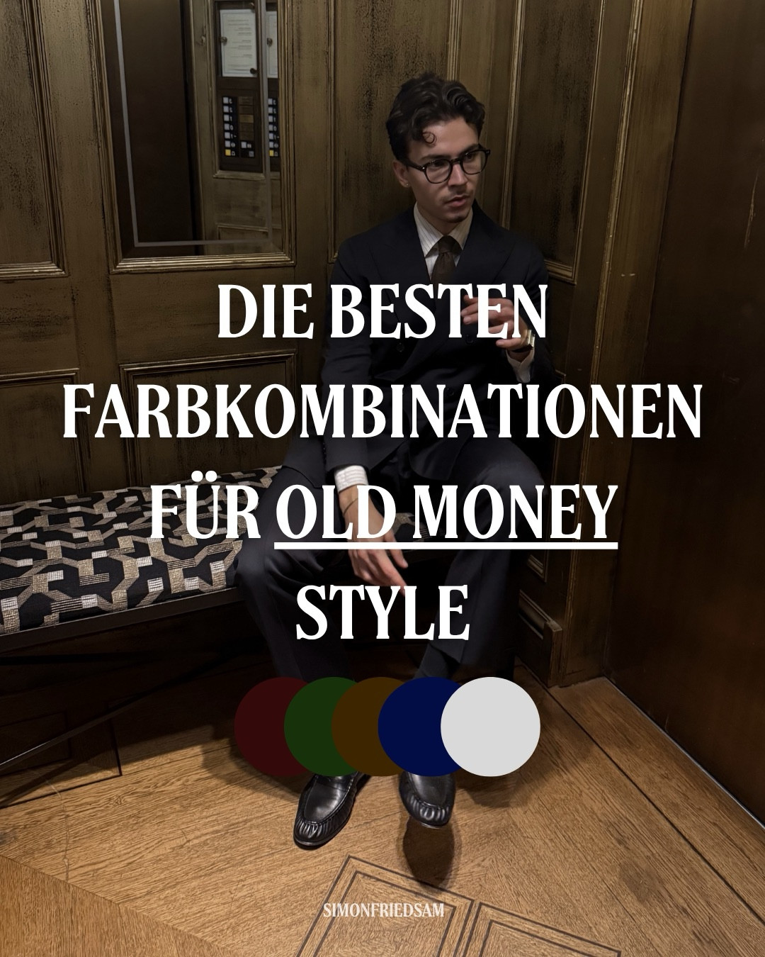 Old Money farbkombis! 🤌🏼