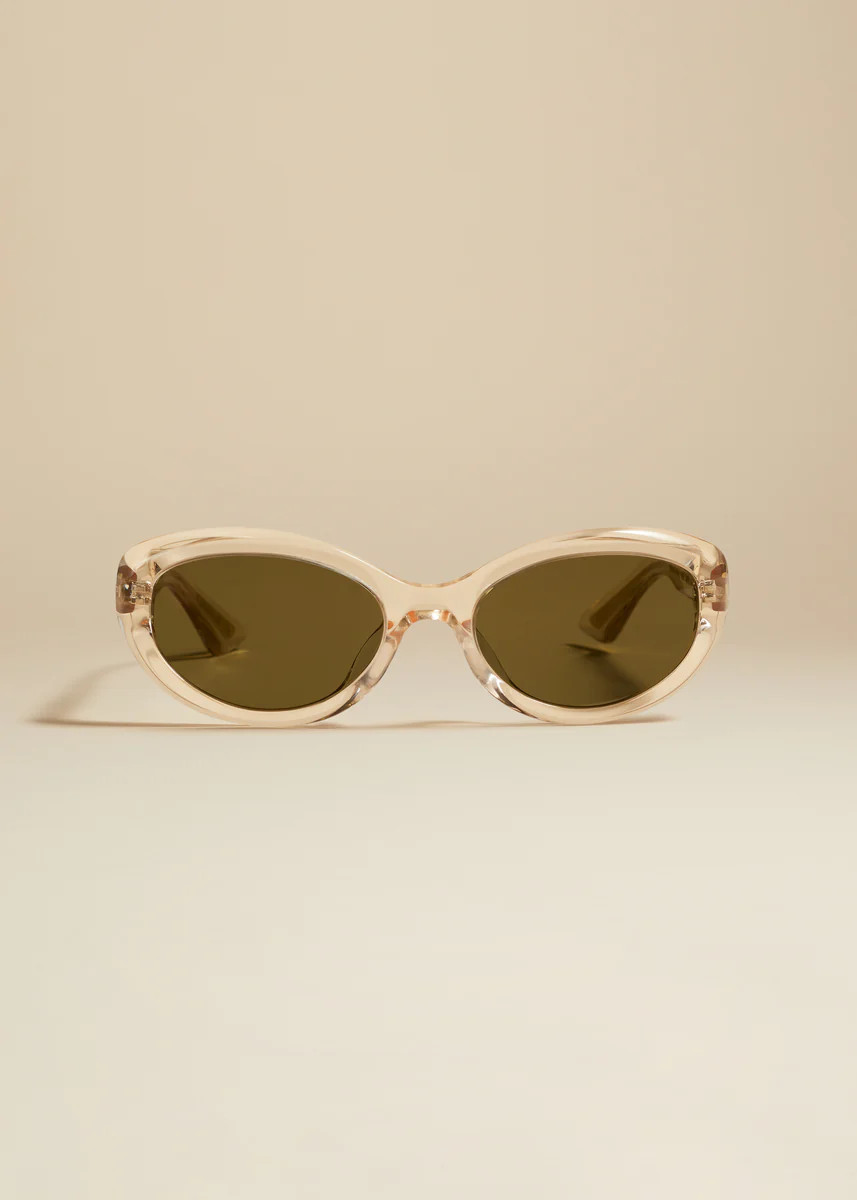 The KHAITE x Oliver Peoples 1969C in Buff | Khaite