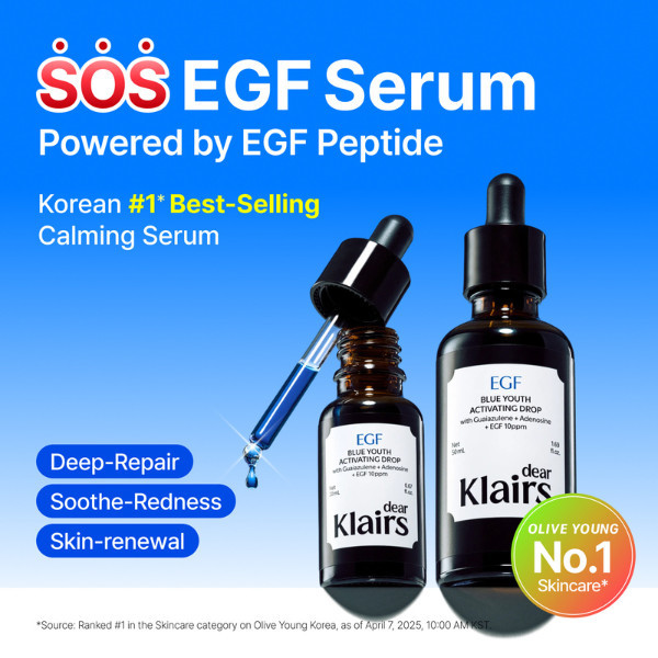 Dear, Klairs - EGF Blue Youth Activating Drop - 50ml | Stylevana