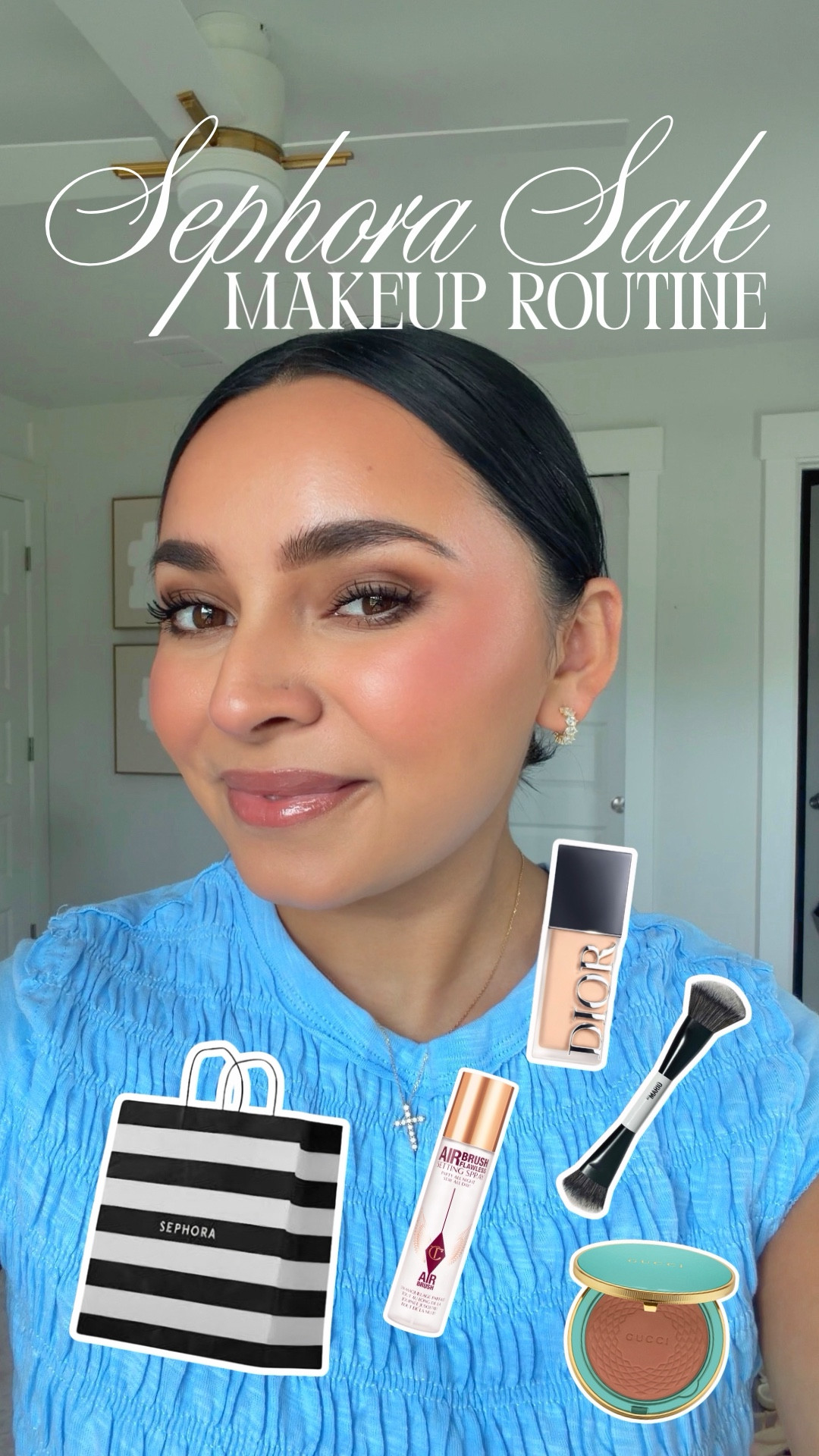 The full makeup routine is on my Instagram in a reel! Makeup Routine!
Oil control primer
Eyeshadow primer
Hydrating mist
Eyeshade Palette in Coffee in hand - code HONEYSWEET for 10% off!
Foundation shade 3N
Concealer shade 2N
Setting powder shade translucent light
Powder shade 3N
Bronzer shade 04
Blush shades rosewood 44 nude lavalliere
Eyeliner shade coca 
Bronzer shade 4
Mascara shade black
Lip liner shade shes bold
Lip gloss shade strawberry popsiclees


#LTKgrwm #LTKBeauty #LTKSaleAlert