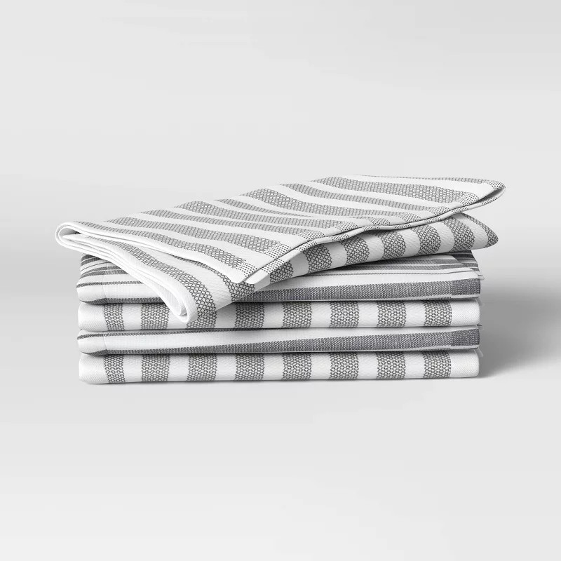 5pk Cotton Assorted Kitchen Towels - Threshold™ | Target
