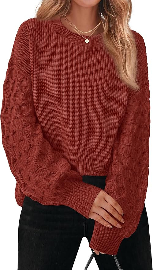 PRETTYGARDEN Pullover Sweater | Amazon (US)