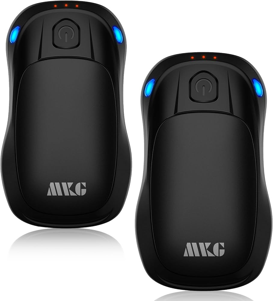 Hand Warmers Rechargeable 2 Pack, MKG Electric Hand Warmer, 20 Hrs Long Lasting Reusable HandWarm... | Amazon (US)
