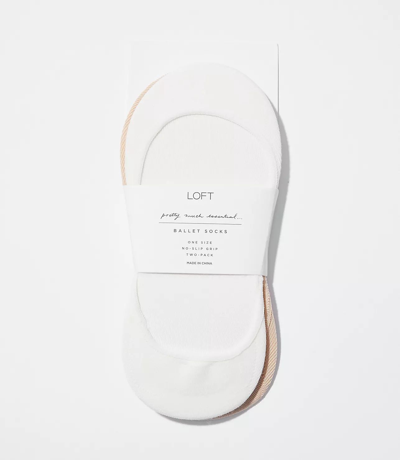 Ballet Flat No Show Sock Set | LOFT | LOFT