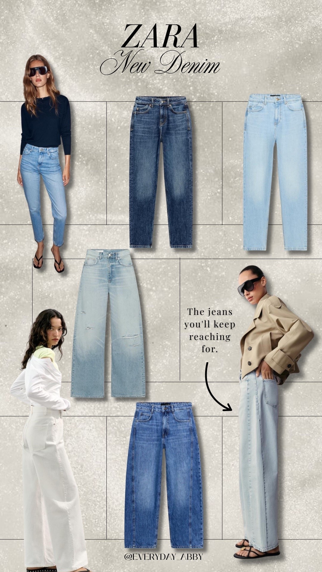 So many great denim staples just hit the Zara website! 🤩🤩🤩

#LTKSeasonal #LTKdayinmylife #LTKootd