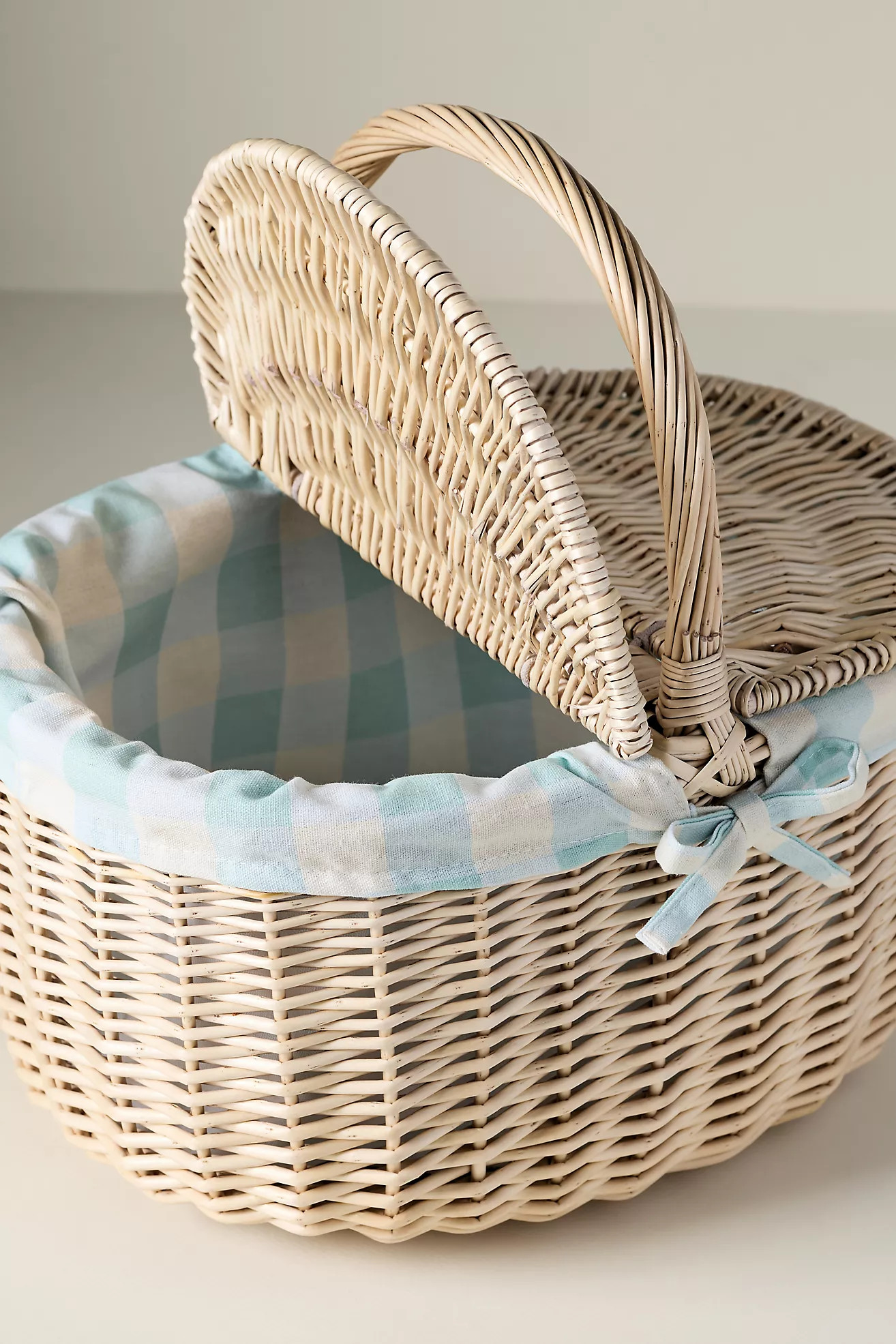 Country Woven Picnic Basket | Anthropologie (US)