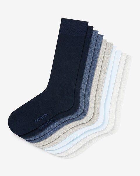 5 Pack Work Week Solid Dress Socks | Express