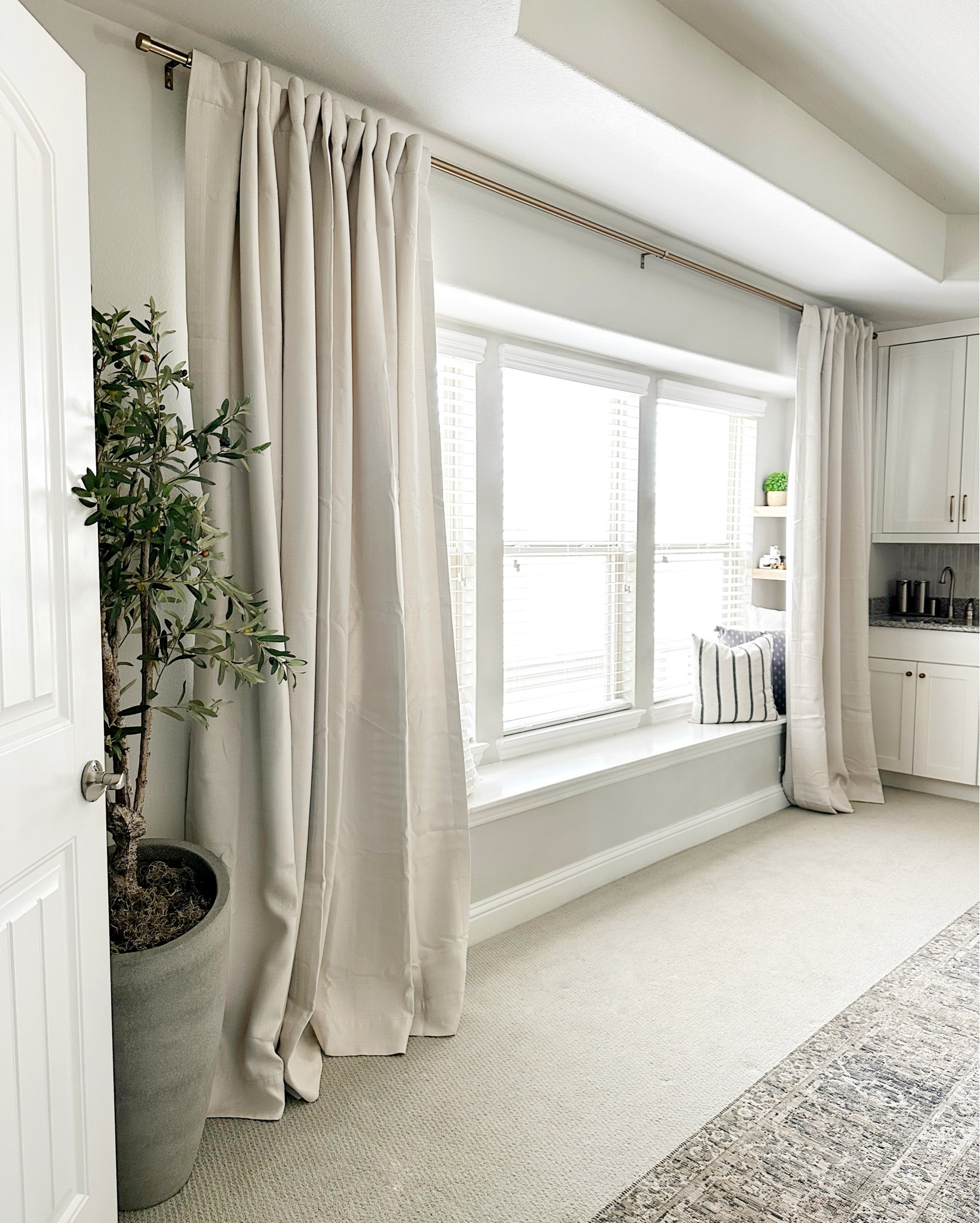It’s amazing how much impact curtains can have! ✨ Our upstairs loft is getting a grown-up refresh, and just adding these beautiful blackout curtains from @halfpricedrapes has completely transformed the space. They’re such amazing quality and look custom-made! Still a work in progress, but this little update already makes such a difference. 🤍 #HPDAtHome #HalfPriceDrapes #WindowTreatments #HomeDecor #InteriorDesign 

#LTKHome #LTKSeasonal #LTKStyleTip