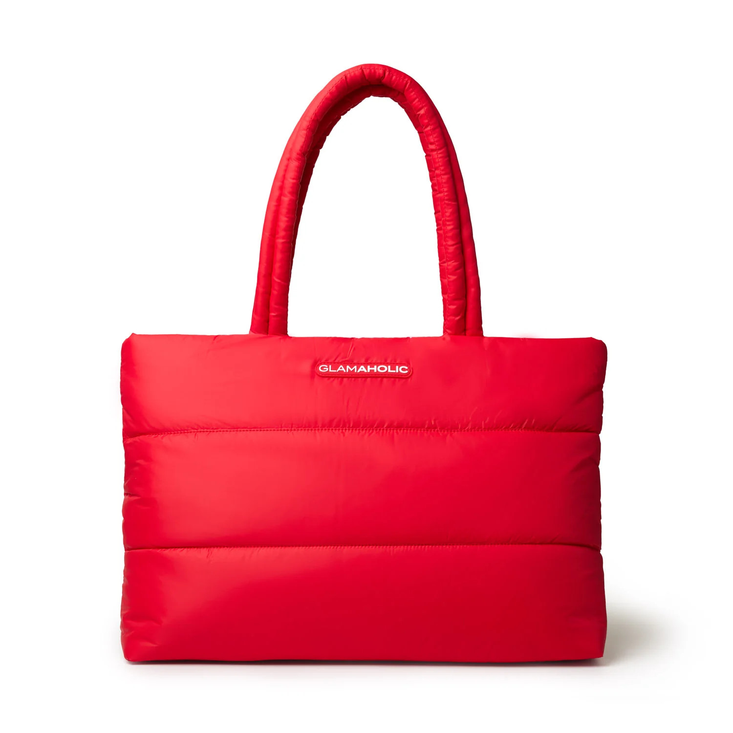 ATHLETIC NYLON TOTE - RED | Glam-Aholic Lifestyle