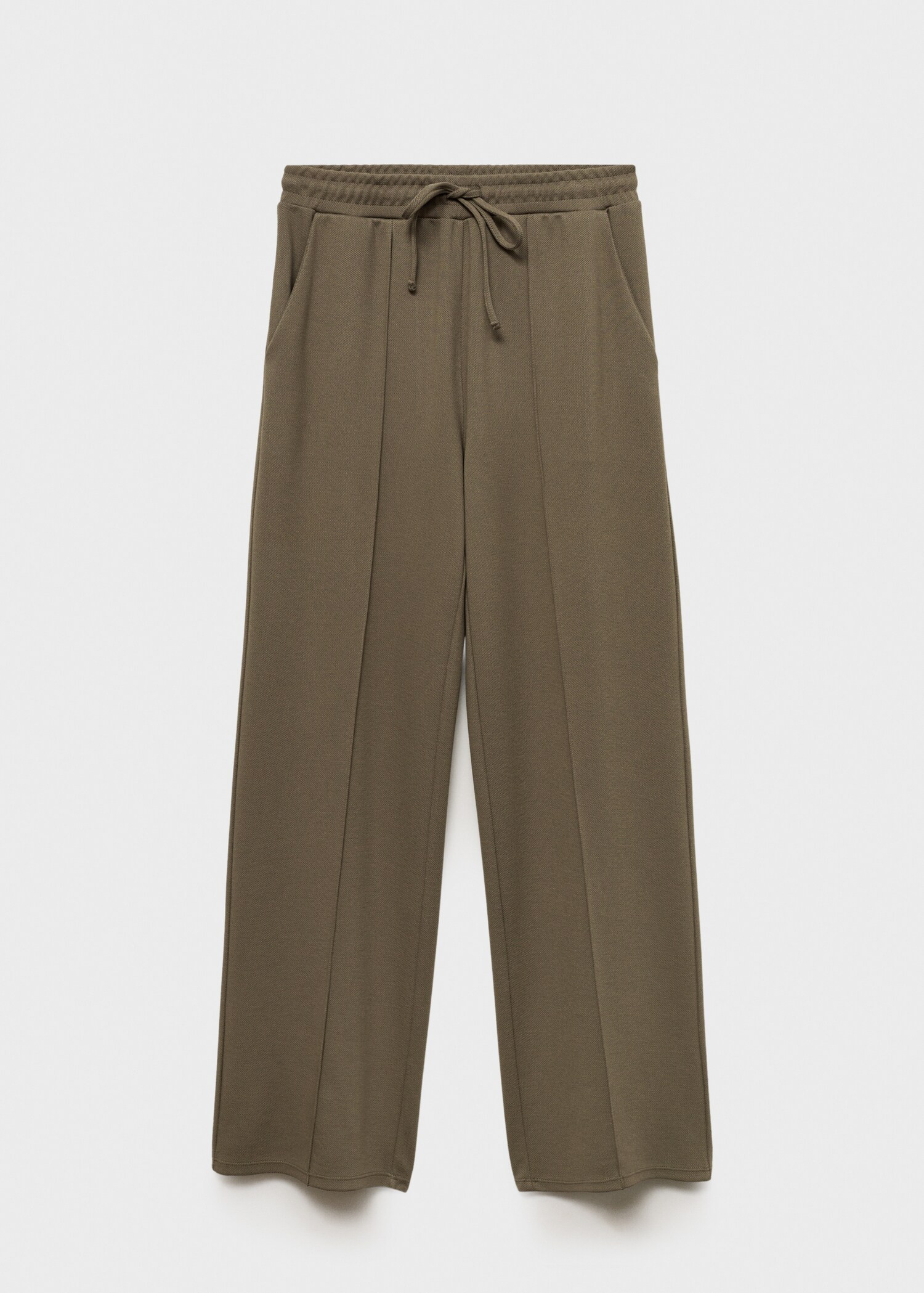Wideleg jogger trousers | MANGO (UK)