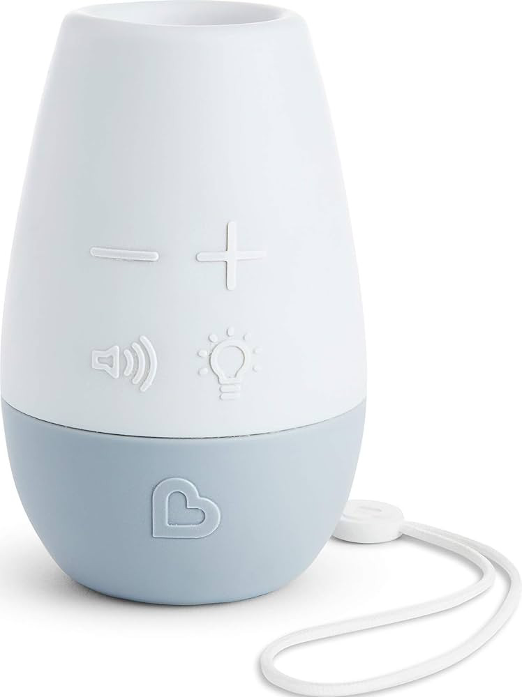 Munchkin Shhh\u2026 White Noise Sound Machine, Baby Soother, White/Grey | Amazon (US)