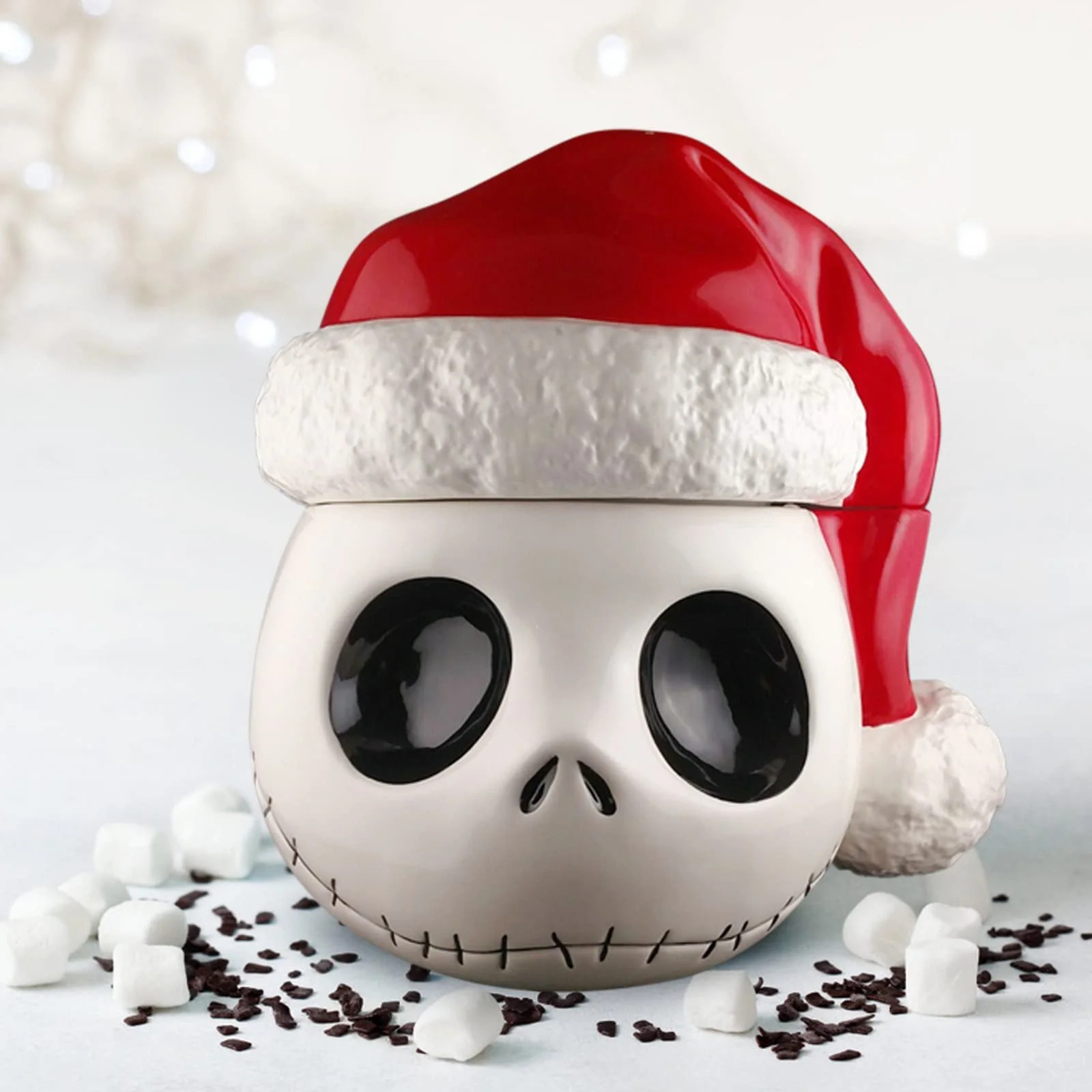 Candy Jar & Cookie Jar Halloween Christmas Candy Jar Biscuit Jar The Nightmare Candy Bowl Christm... | Walmart (US)