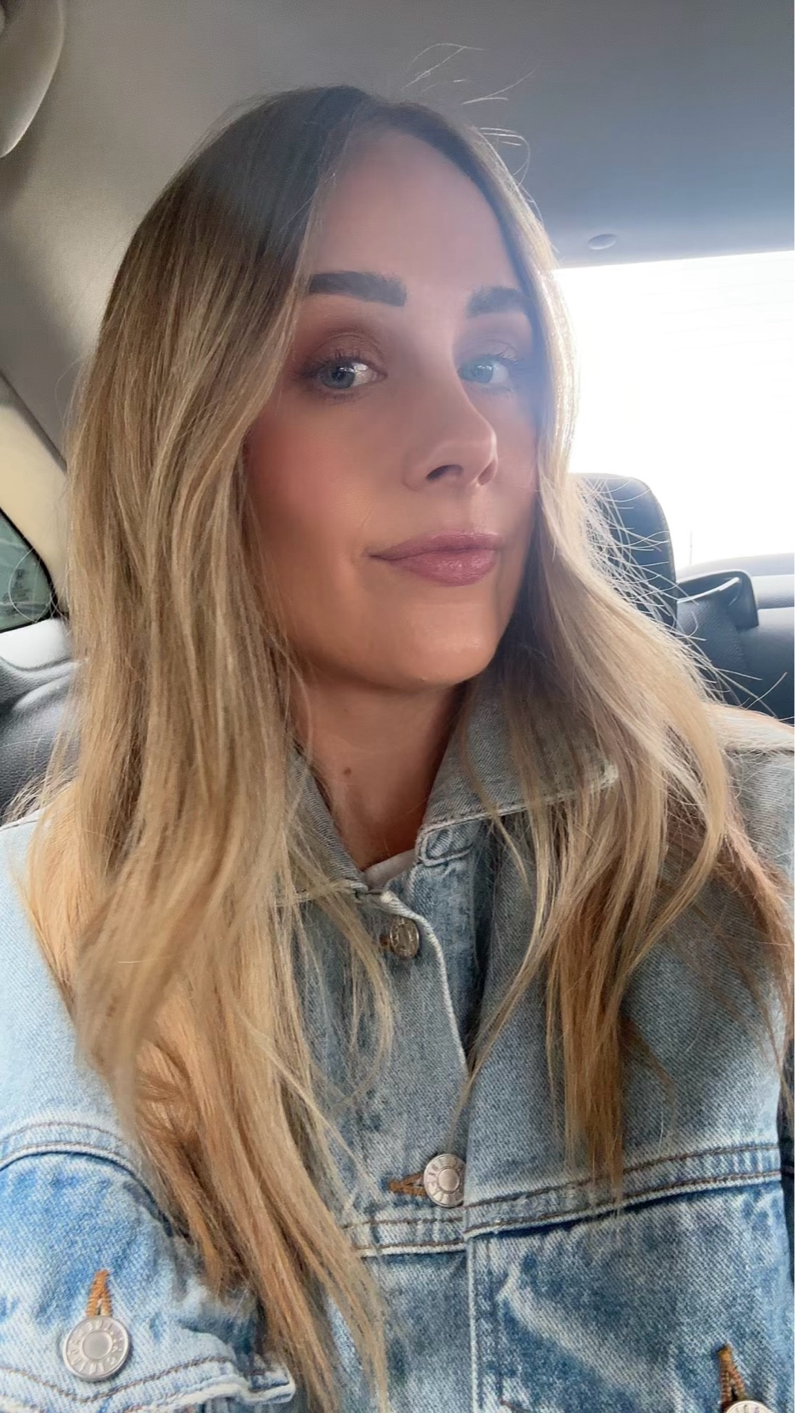 Denim jacket. Wearing a medium for an oversized fit 

#LTKStyleTip #LTKOver40