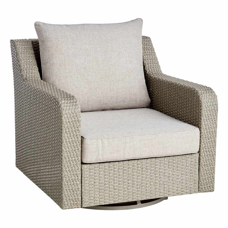 Glenco Patio Swivel Chair | At Home