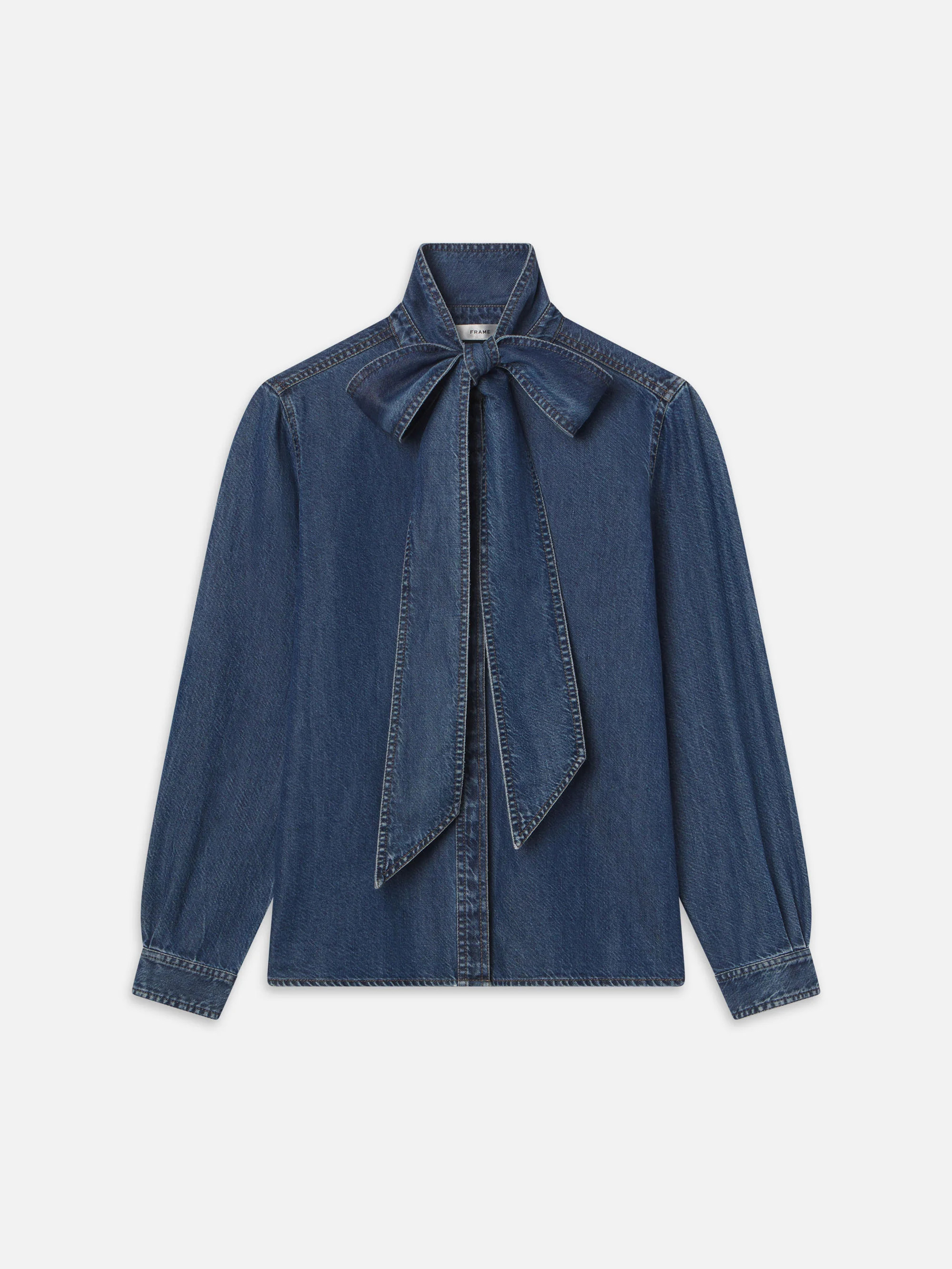 The Secretary Blouse -- Babydoll | Frame Denim