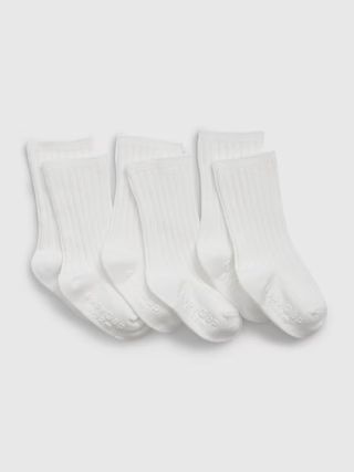 Baby First Favorites Cotton Crew Socks (3-Pack) | Gap (US)