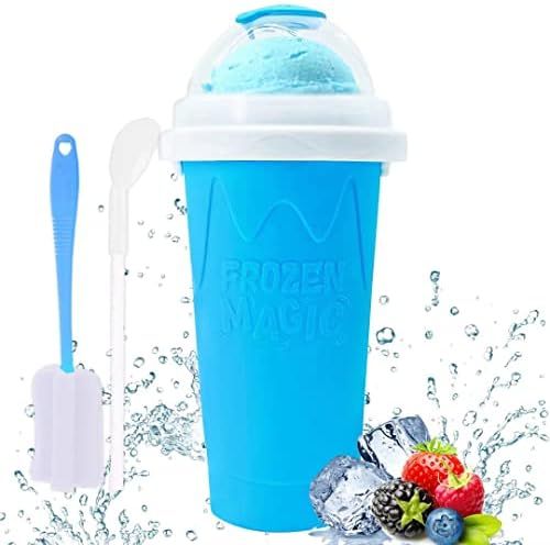 Slushy Maker Cup - Tik Tok Magic Quick Frozen Smoothie Cup, Homemade Slush and Shake Maker, Double L | Amazon (US)