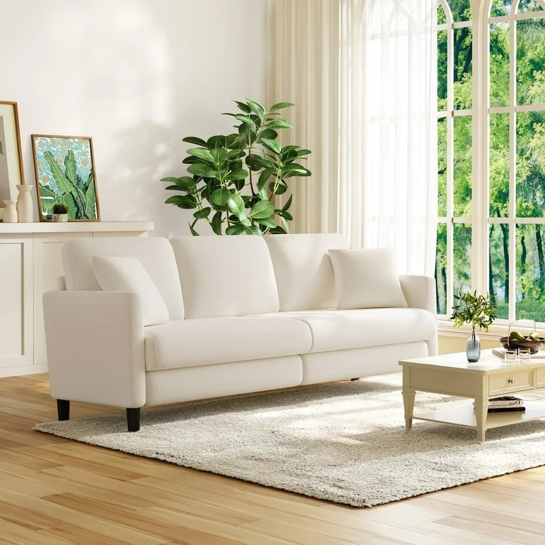 Domusensus Sofas for Living Room, 82" Loveseat Sofa, Couches for Living Room Included 2 Pillows, ... | Walmart (US)