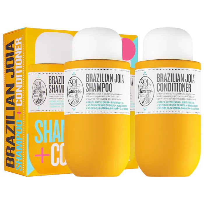 Brazilian Joia Strengthening + Smoothing Shampoo + Conditioner Set - Sol de Janeiro | Sephora | Sephora (US)