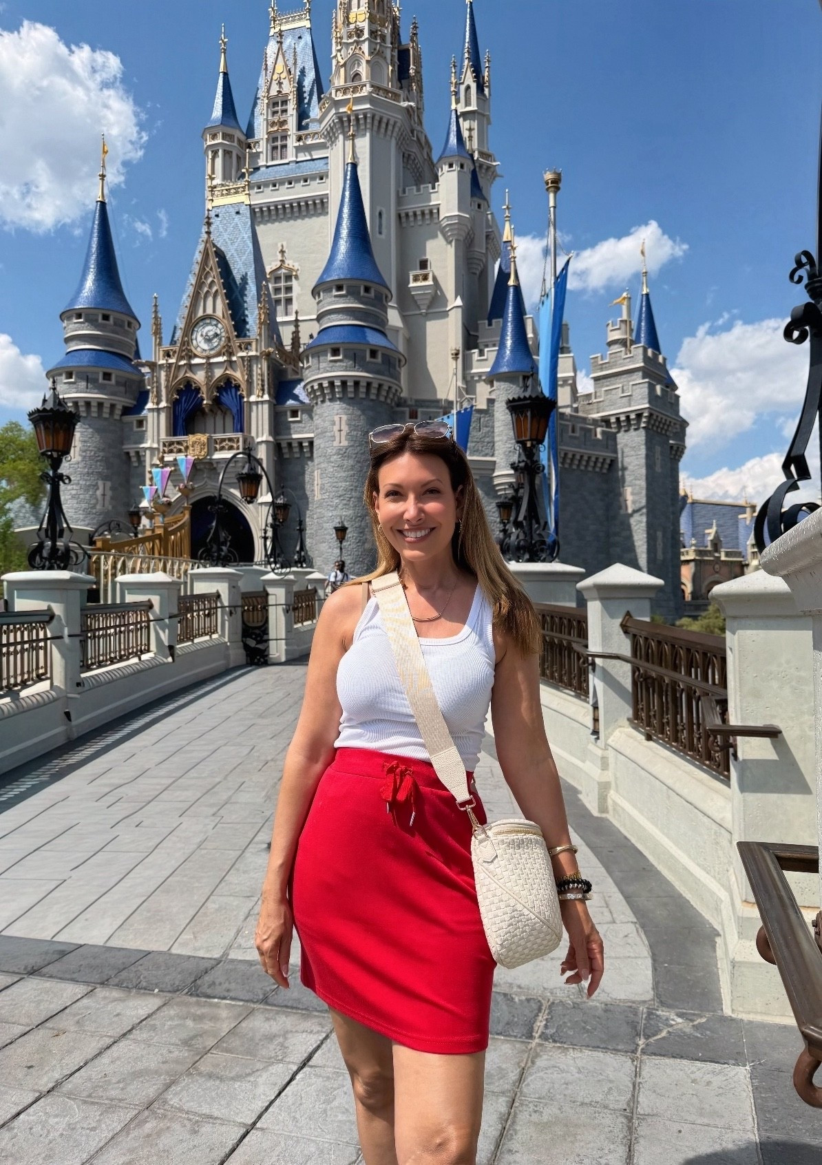 Another Disney outfit! Styling this skirt from a matching set with a white tank top  rather than the matching set top! 



#LTKootd #LTKSaleAlert #LTKgrwm