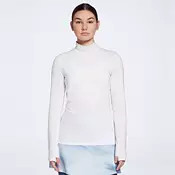 CALIA Women's Golf UV Protection Mock Neck Long Sleeve Golf Polo | Dick's Sporting Goods
