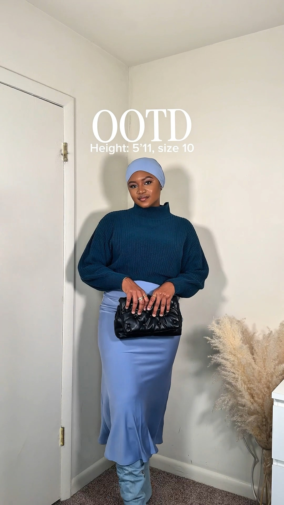 Rich tones done right 💚💙
This deep green sweater + blue midi skirt + tall boots combo is elegant, modest, and tall-friendly.

Linked similar pieces for easy styling ✨

deep green outfit • tall women outfits • midi skirt outfit • tall women outfits • elegant everyday outfit

#LTKNYFW #LTKootd #LTKValentine