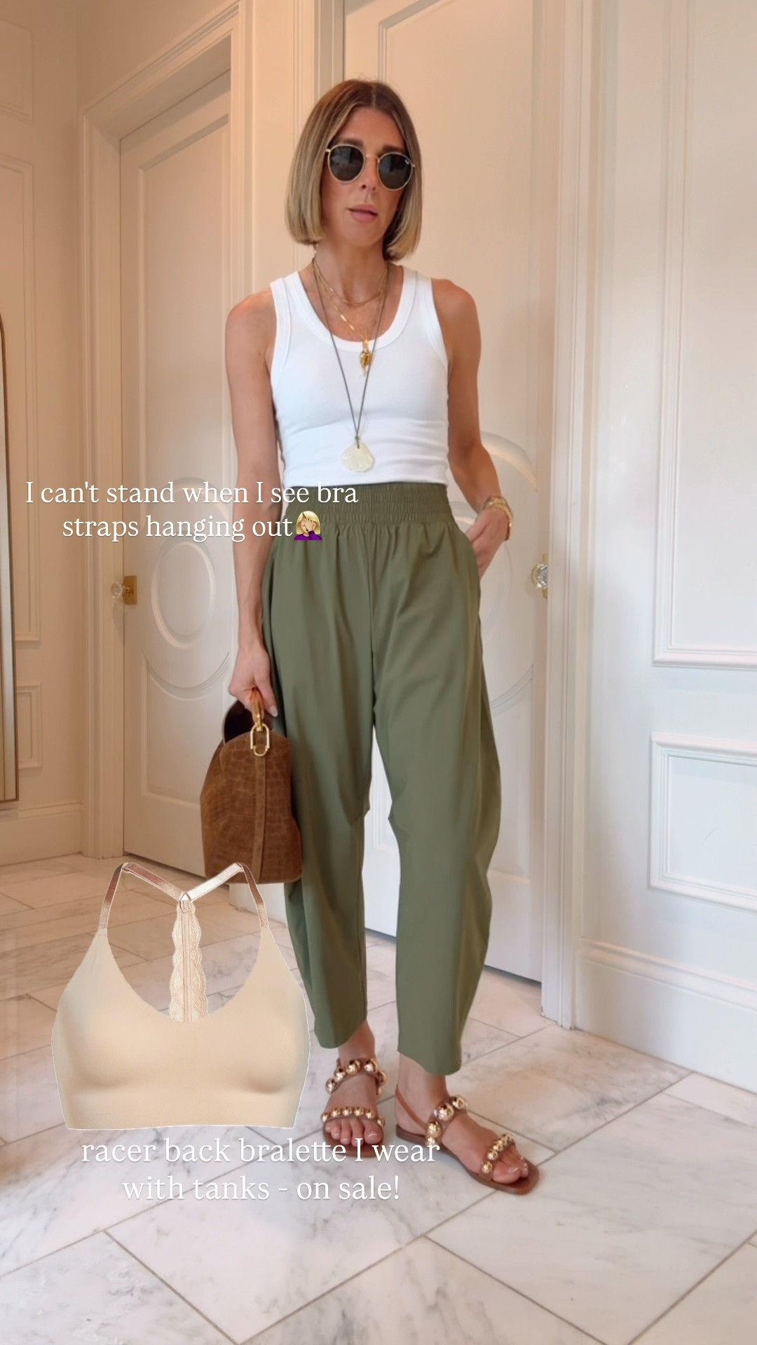 Todays outfit. My favorite bralette and seamless underwear are on sale!