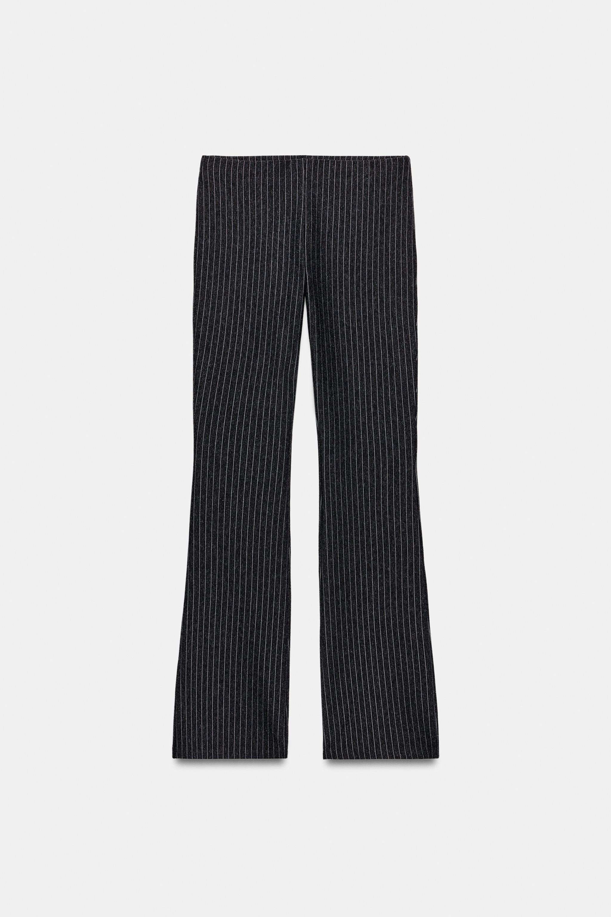 INTERLOCK FLARE TROUSERS | Zara UK